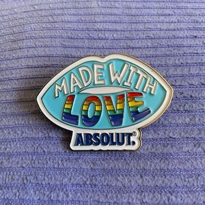 ABSOLUTE Enamel Pin “Made With Love”